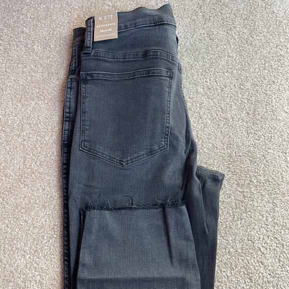 Madewell Stovepipe with Magic pockets 27T Raw Hem - Picture 8 of 8